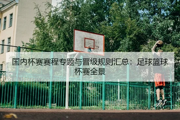 国内杯赛赛程专题与晋级规则汇总：足球篮球杯赛全景